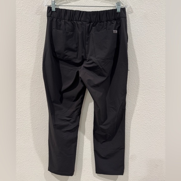 FigsPro Black Skinny Zip Fly Trouser Pants Size Medium - Picture 9 of 16